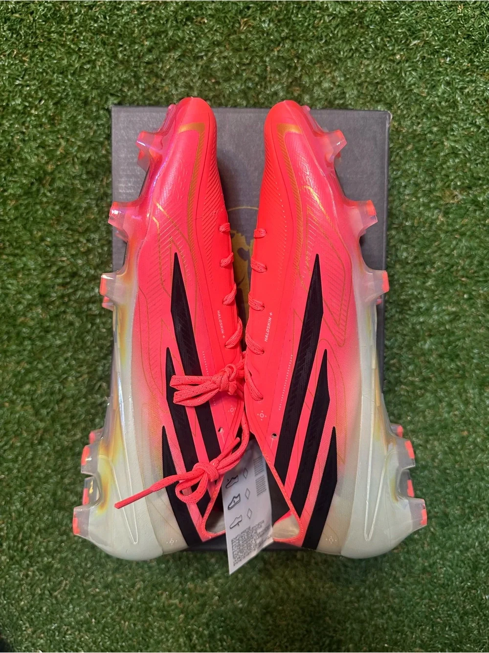 adidas F50 Hyperfast Evo FG Elite Soccer Cleats - Pink/Black